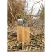 Bouteille isolante en bambou, bouteille isotherme  publicitaire