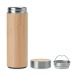 Product thumbnail Bamboo flask / bottle with tea infuser 400 ml 2