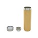 Bouteille isotherme 'Onsen' bambou, avec infuseur, 480ml cadeau d’entreprise