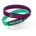 Bracelet silicone plaque alu - P.U.H.T sérigraphie 1 couleur cadeau d’entreprise