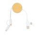 Product thumbnail Ontario 6-in-1 retractable cable in RCS recycled plastic 3