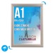 Cadre affichage Clic-clac mural A.1 (840x594mm) étanche cadeau d’entreprise