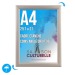 Cadre affichage Clic-clac mural A.4 (297x210mm) étanche cadeau d’entreprise