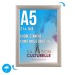 Cadre affichage Clic-clac mural A.5 (148x210mm) étanche cadeau d’entreprise