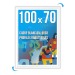 Cadre affichage Clic-clac mural 100x70cm blanc cadeau d’entreprise