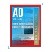 Cadre affichage Clic-clac mural A.0 rouge cadeau d’entreprise