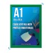 Cadre affichage Clic-clac mural A.1 vert cadeau d’entreprise