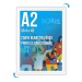 Cadre affichage Clic-clac mural A.2 blanc cadeau d’entreprise
