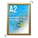 Cadre affichage Clic-clac mural A.2 or/gold cadeau d’entreprise