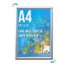 Cadre affichage Clic-clac mural A.4 (297x210mm) cadeau d’entreprise