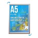 Cadre affichage Clic-clac mural A.5 (210x148mm) cadeau d’entreprise