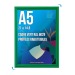 Cadre affichage Clic-clac mural A.5 vert cadeau d’entreprise