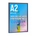 Cadre déco A2 couleur bleu cadeau d’entreprise