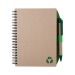 Cuaderno reciclado Zuke, un gadget ecológico reciclado u orgánico publicidad