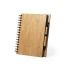 Cahier et stylo en bambou cadeau d’entreprise