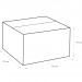 Cardboard box 80x50x50cm, Shipping carton promotional