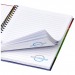 Cuaderno a4 personalizado con tapa dura, cuaderno espiral publicidad