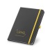 Notebook two-tone black, Hard cover notebook promotional