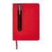 Carnet de notes A5 avec stylo tactile à couverture rigide, Carnet à couverture rigide publicitaire