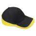 Casquette bicolore 5 pans, Headwear Beechfield reclame