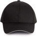 Casquette sandwich contrasté 6 panneaux Oeko-Tex bedrijfs cadeau