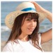 Miniature du produit Chapeau publicitaire de paille femme 100% palme 0