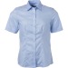 Chemise Micro Twill Femme Manches courtes - James Nicholson, Chemise manches courtes publicitaire