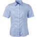 Chemise Micro Twill Femme Manches courtes - James Nicholson, Chemise manches courtes pubblicitario