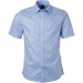 Chemise Micro Twill Homme Manches courtes - James Nicholson, Chemise manches courtes publicitaire