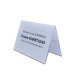 Chevalet Identification Porte-Nom 2 Faces 148 x 210 x 105mm cadeau d’entreprise
