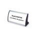 Chevalet Porte-nom/ Visuel Alu-Sign 74 x 150 mm cadeau d’entreprise