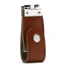 Clé USB avec languette en cuir synthétique, clé USB publicitaire