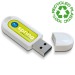 Miniature du produit Unidad flash USB de plástico reciclado 0