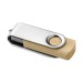 Llave rotatoria de madera - larenty, Dispositivo de memoria USB publicidad