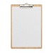 Porte-bloc en bambou A4, écritoire porte bloc-notes et clipboard publicitaire