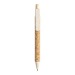 Stylo à bille en paille de blé et liège regalo d'azienda
