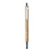 Coffret avec stylo bambou et portemine bambou, Stylo en bois ou bambou publicitaire