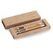 Product thumbnail Bamboo stylus and mechanical pencil case 0