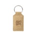 Cork key ring porte-clés, Porte-clés en bois publicitaire