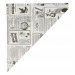 Cornet en papier 600g (le mille), Cornet et sachet de frites publicitaire