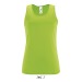 T-shirt respirant femme sans manches cadeau d’entreprise