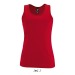 T-shirt respirant femme sans manches, textile Sol's publicitaire