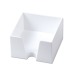 Miniature du produit Demi-cube avec bloc papier blanc 0