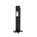 Distributeur Gel/Pédale sur Pied 150 cm  Pompe Premium NOIR cadeau d’entreprise