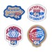 Product thumbnail Embroidered badge 10cm 2