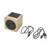 3W-Lautsprecher aus Holz Geschäftsgeschenk