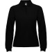 ESTRELLA WOMAN L/S - Polo manches longues, col et poignets en côte 1x1, Patte de boutonnage 3 boutons ton sur ton, polo femme publicitaire