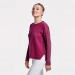 Miniaturansicht des Produkts ETNA - Sweatshirt für Frauen, kombiniert mit zwei Stoffen und zwei Farben 0