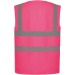 Product thumbnail High-visibility vest with openwork mesh 1