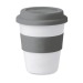 Gobelet PP, couvercle silicone 350ml, mug et gobelet à couvercle publicitaire